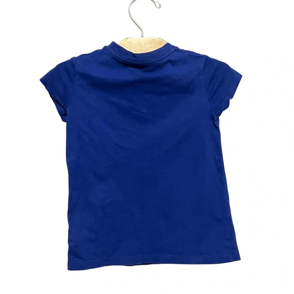 Polo by Ralph Lauren Kids' Blue Logo T-Shirt Size 3T - Picture 3 of 5